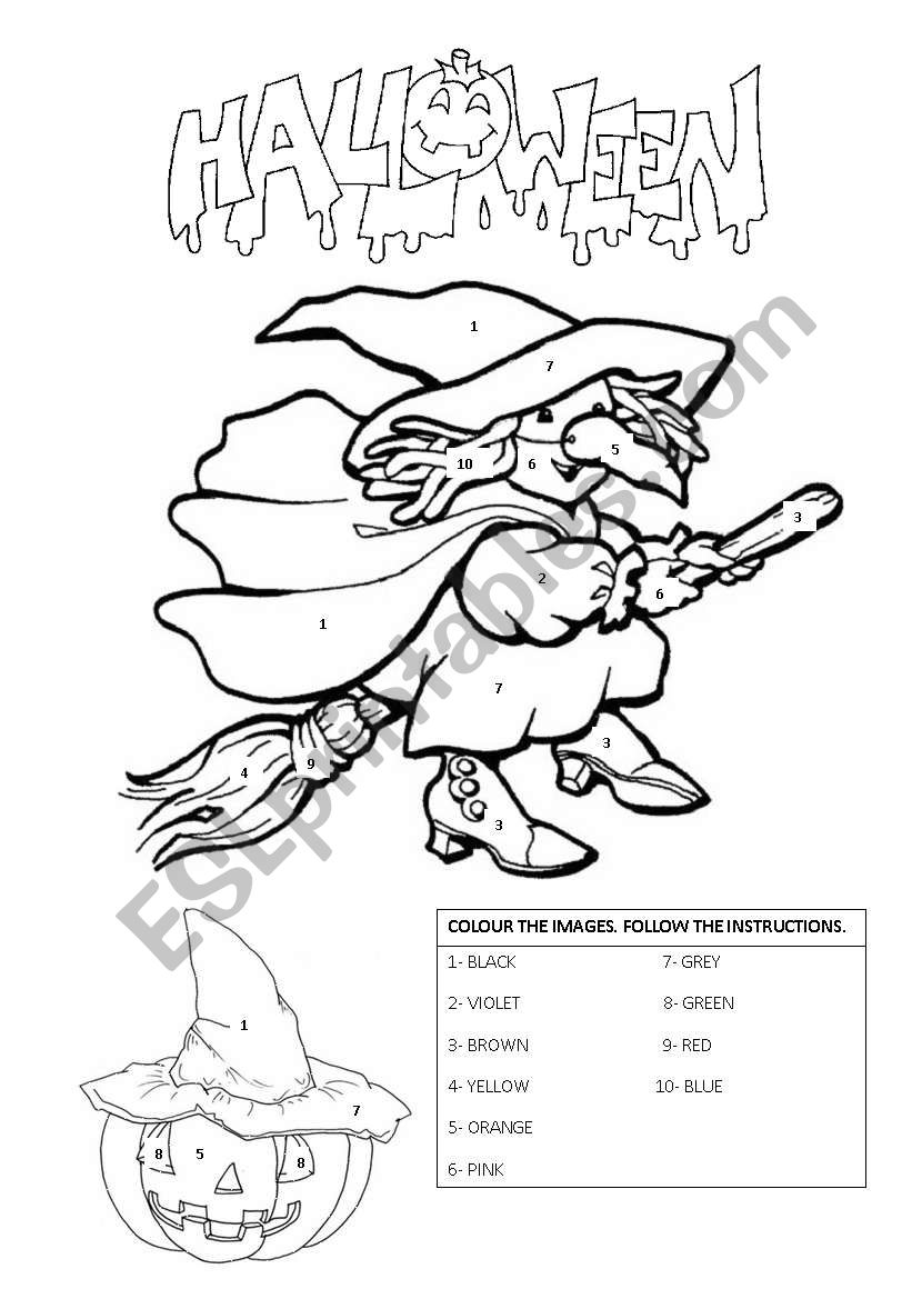 HALLOWEEN worksheet