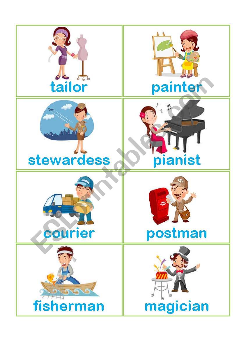 Occupations and Jobs Flashcards 2