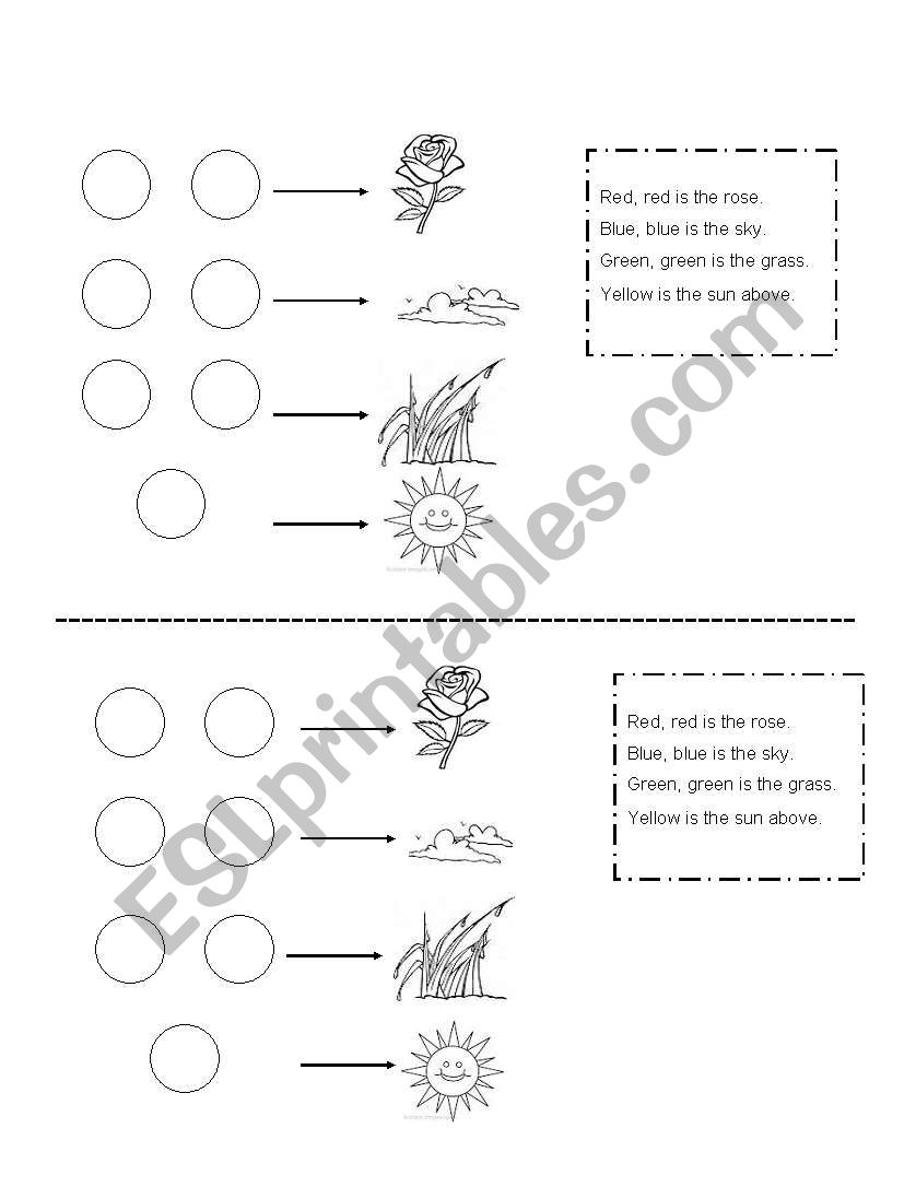 Rhyme worksheet