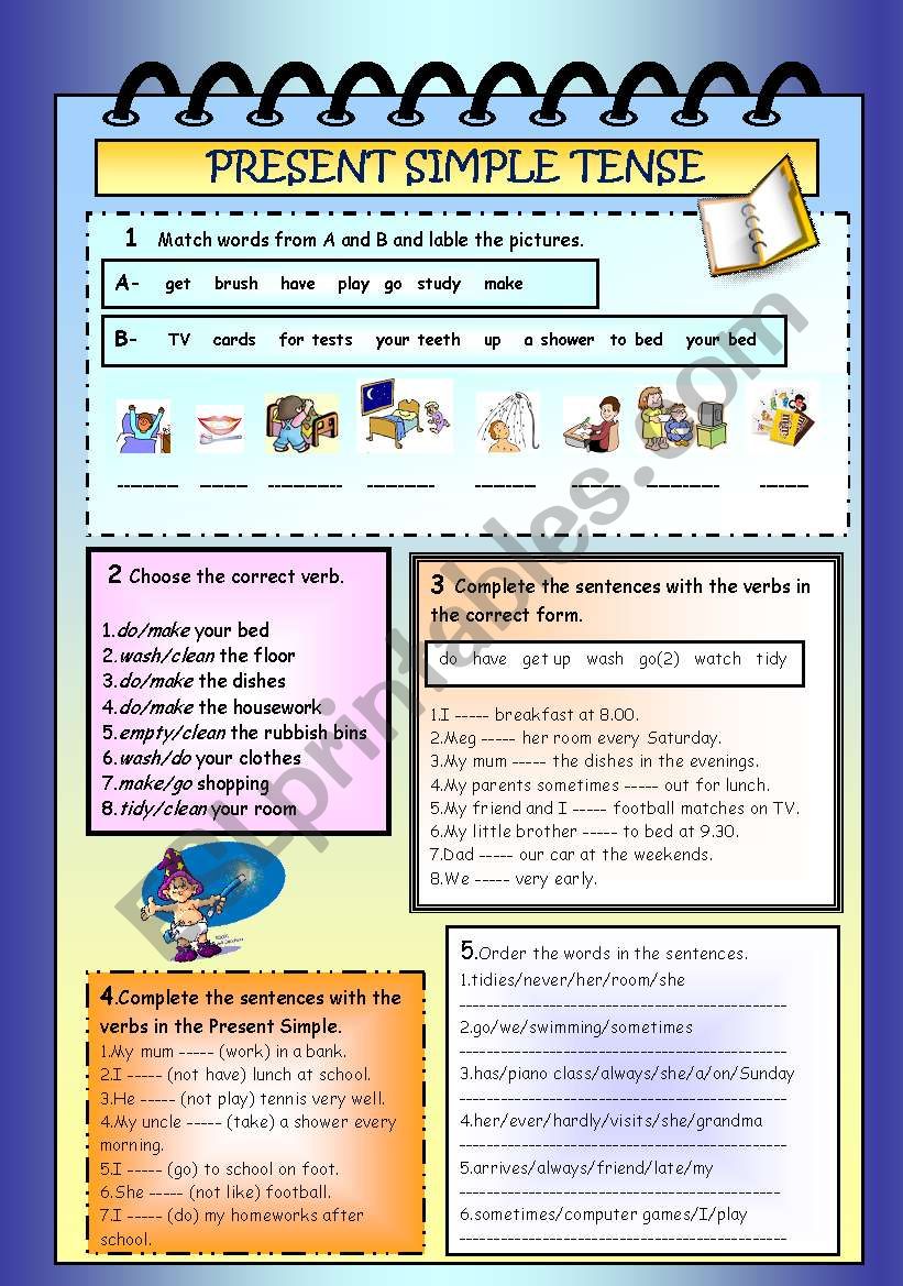 simple-present-tense-esl-worksheet-by-aycamind