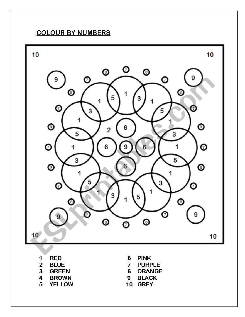 coloring page - ESL worksheet by nbourgault