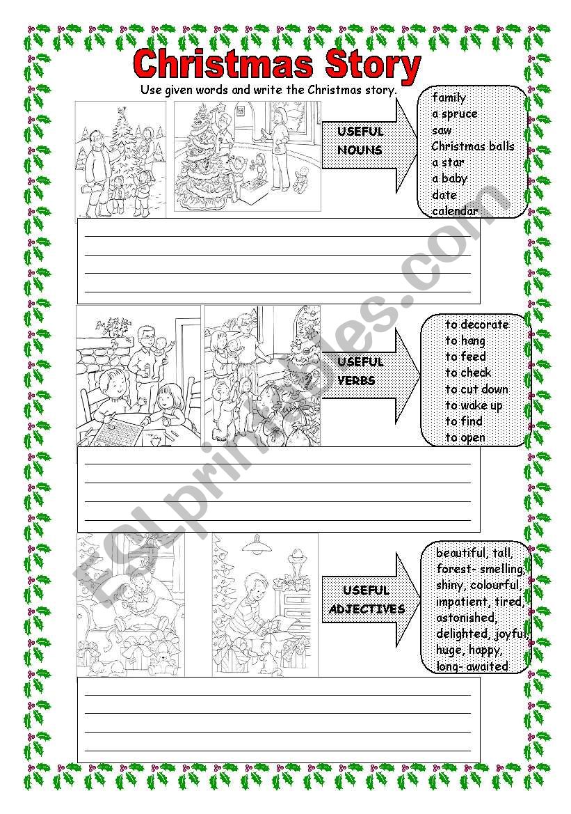 Christmas Story worksheet