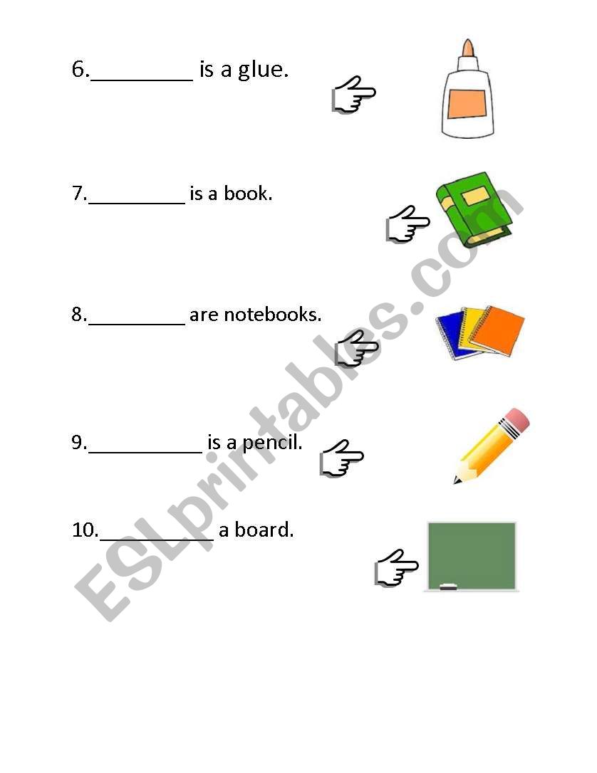 Demostrative Pronouns 2 worksheet