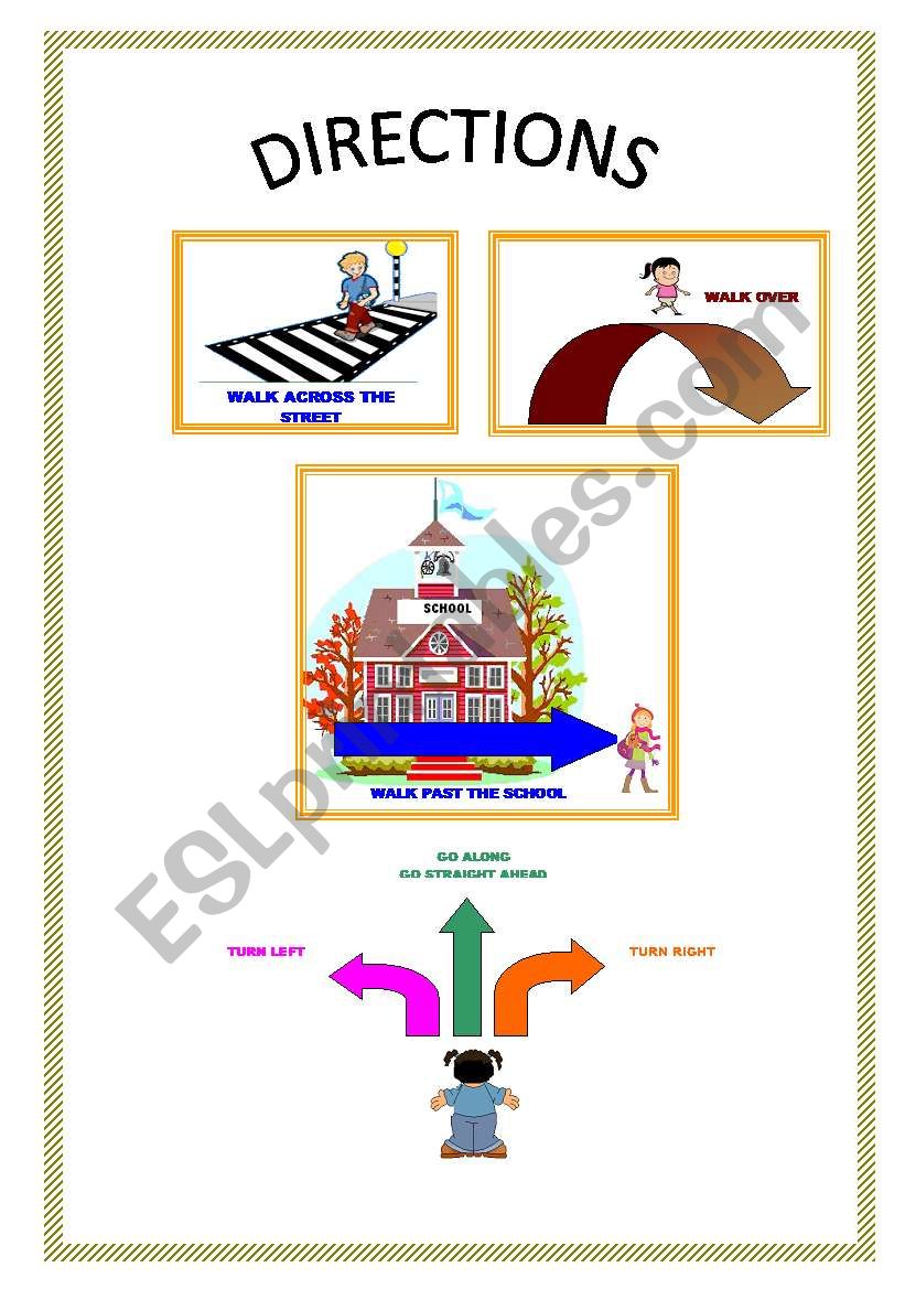 DIRECTIONS worksheet