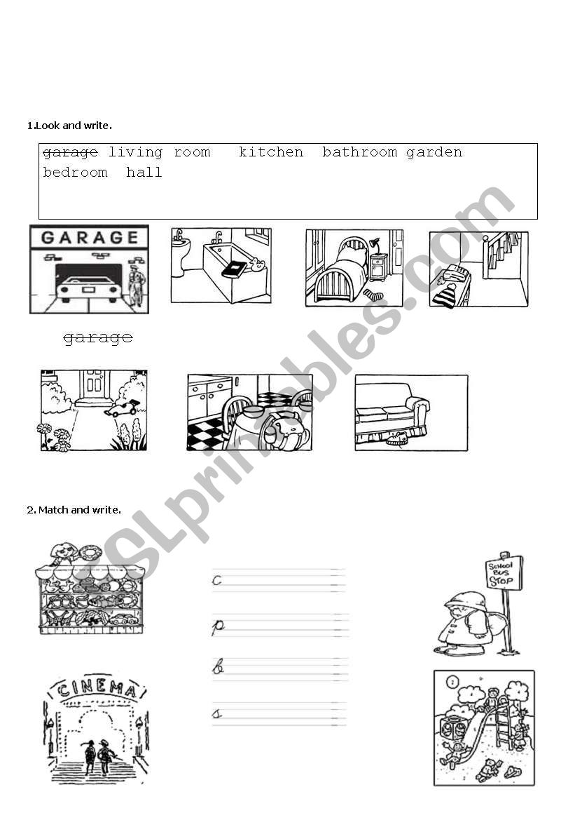 household worksheet