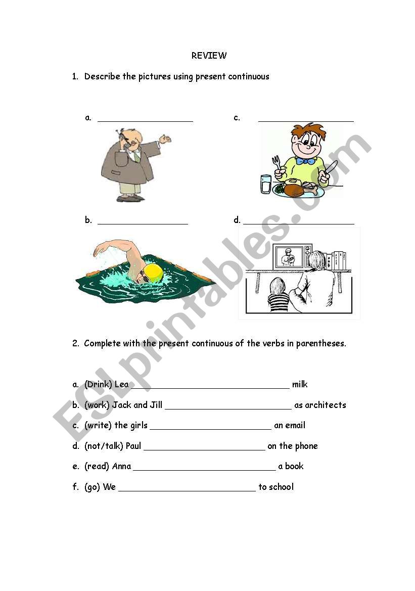 Intro review worksheet