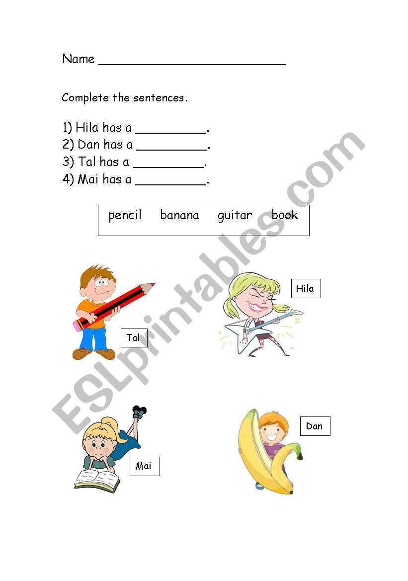 Simple Sentences *Fully editable