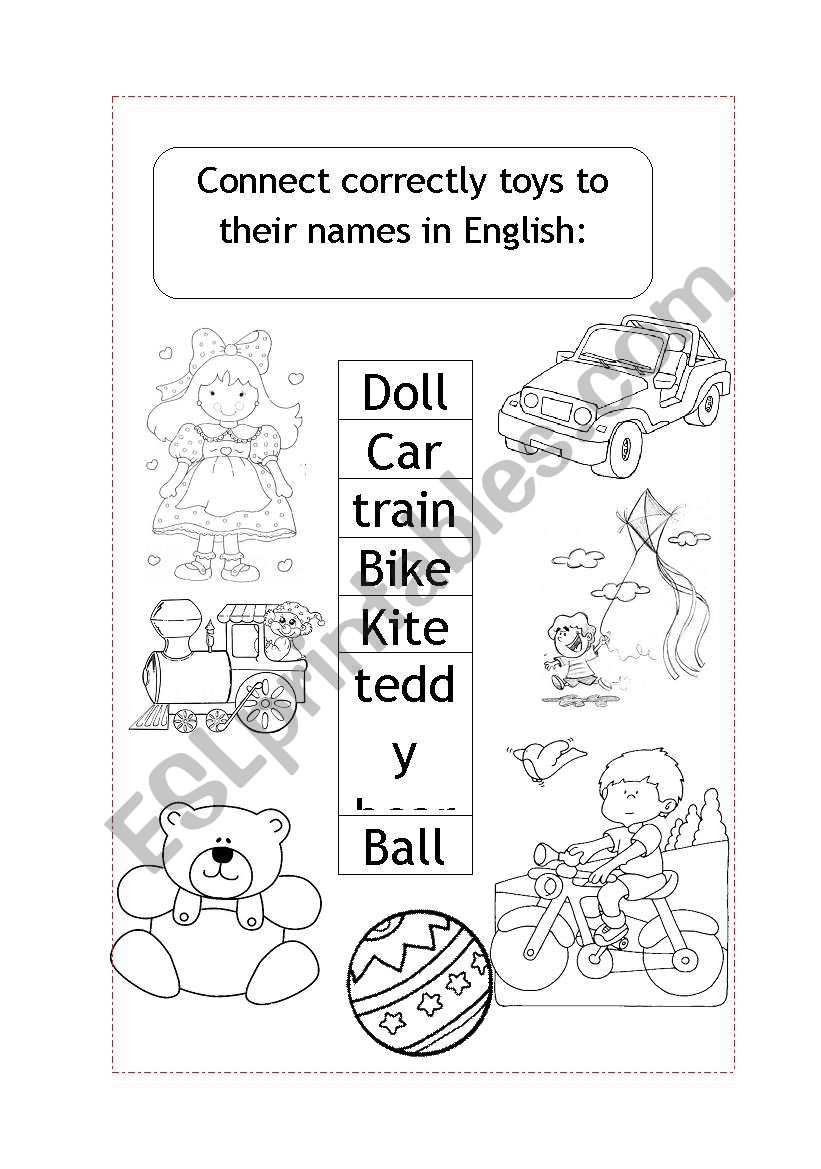 toys worksheet