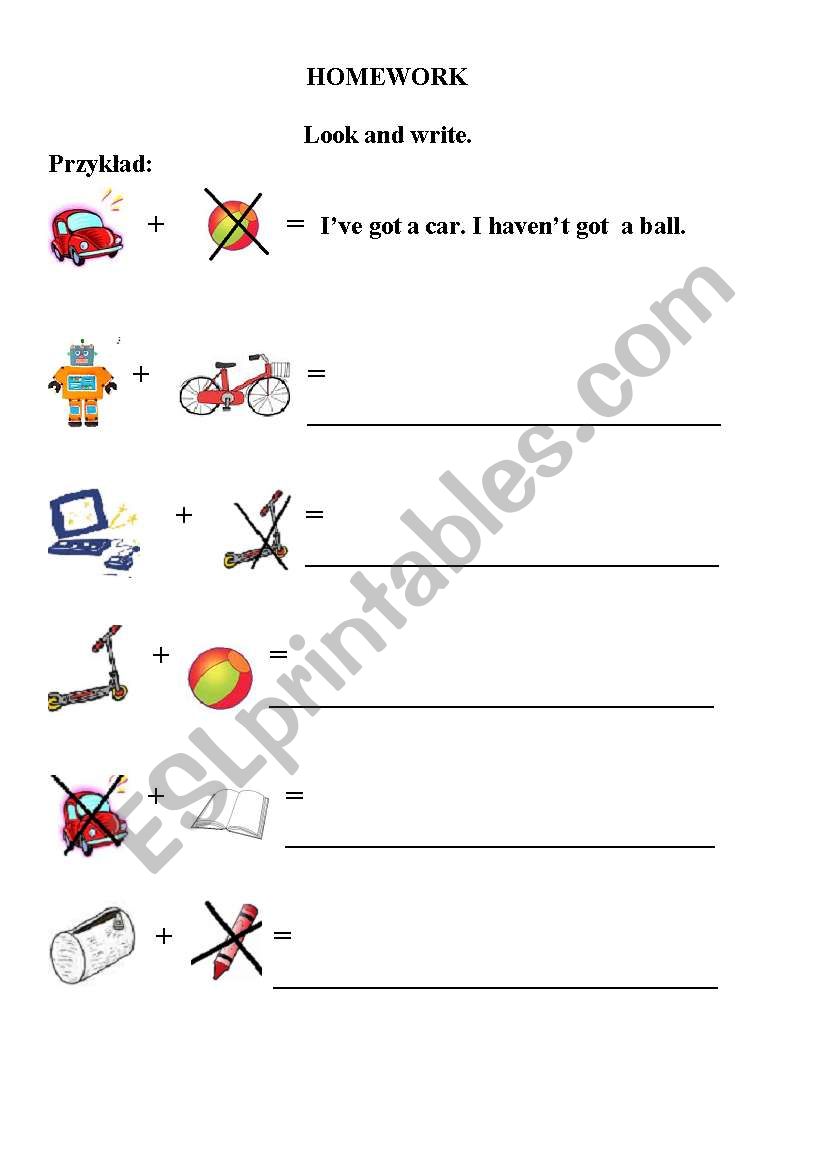 I have got... worksheet