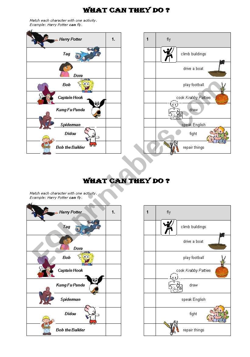What can your cartoon heroes do?