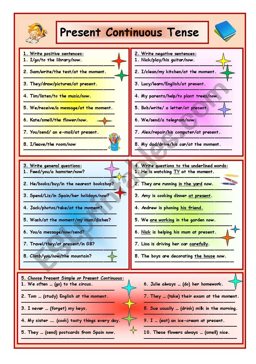 present-continuous-tense-esl-worksheet-by-capekita-vrogue