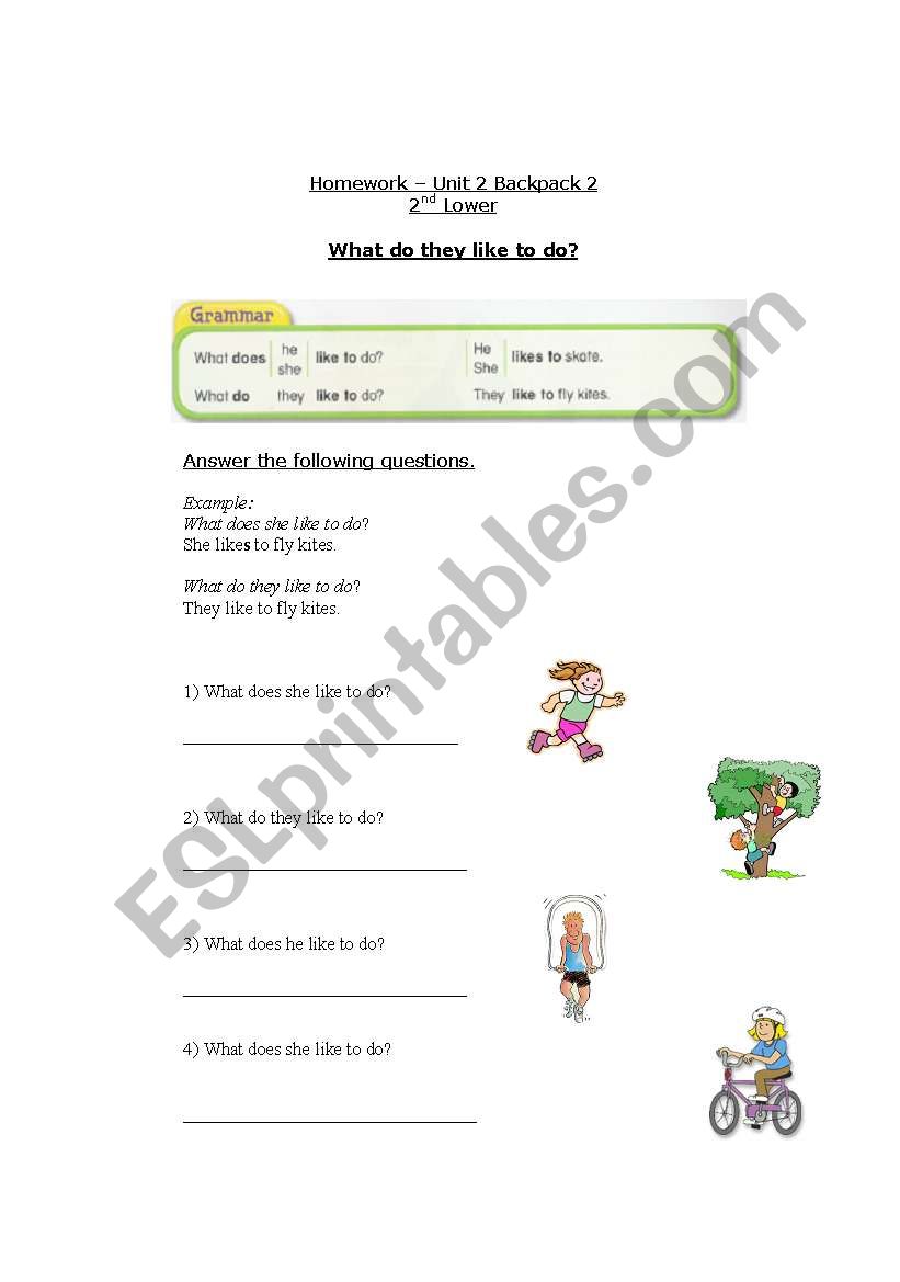 Present Simple and Numbers worksheet