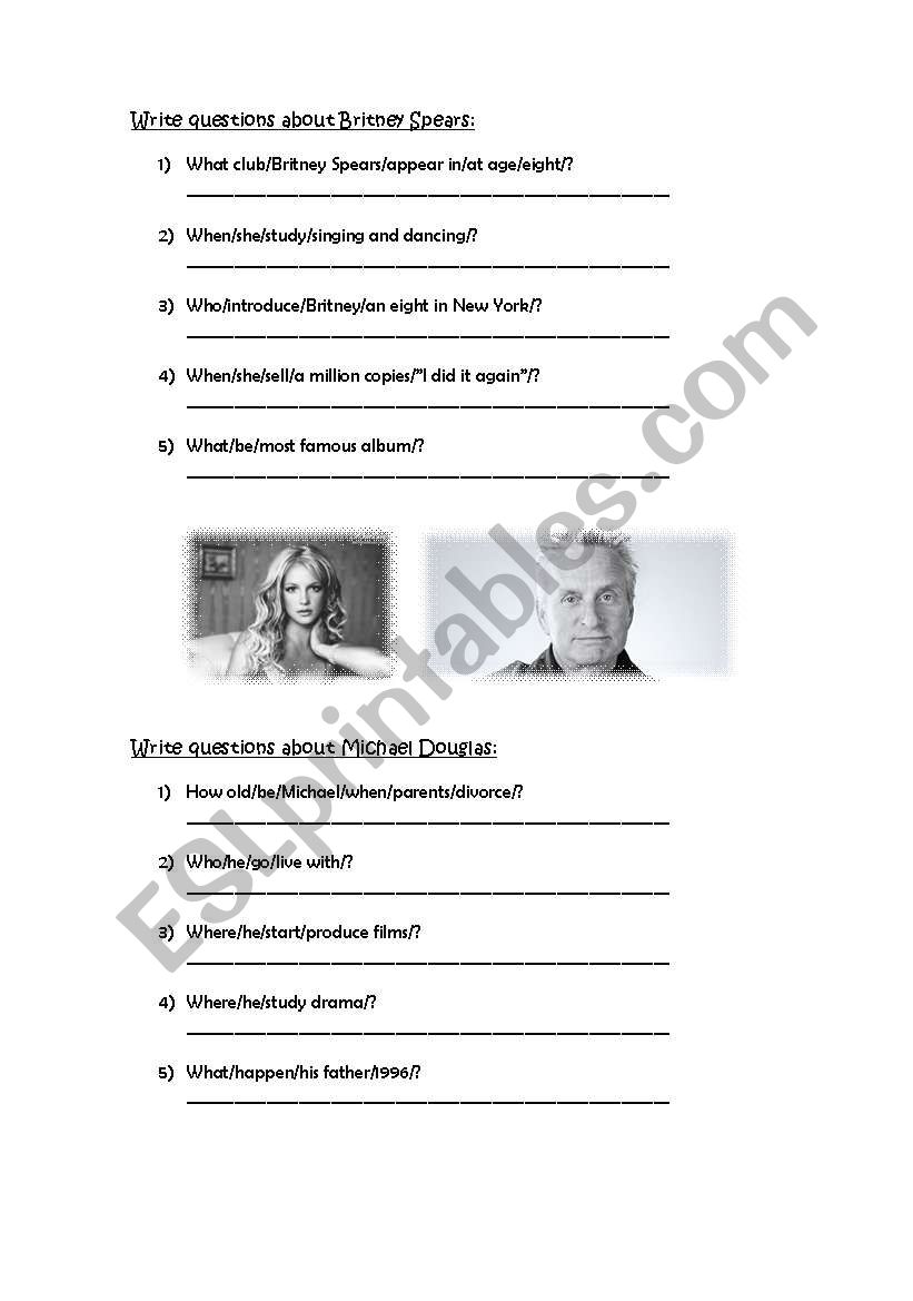PAST SIMPLE- QUESTIONS worksheet