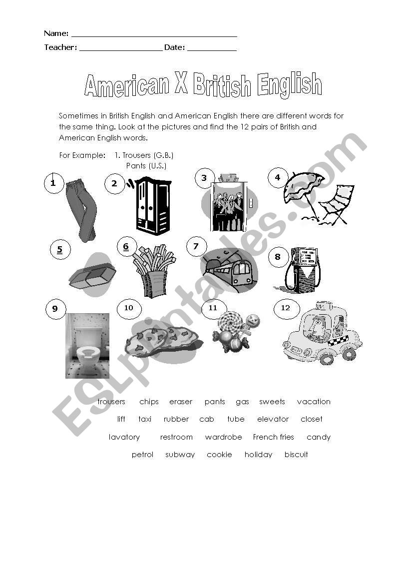 american-vs-british-english-esl-worksheet-by-baby-v