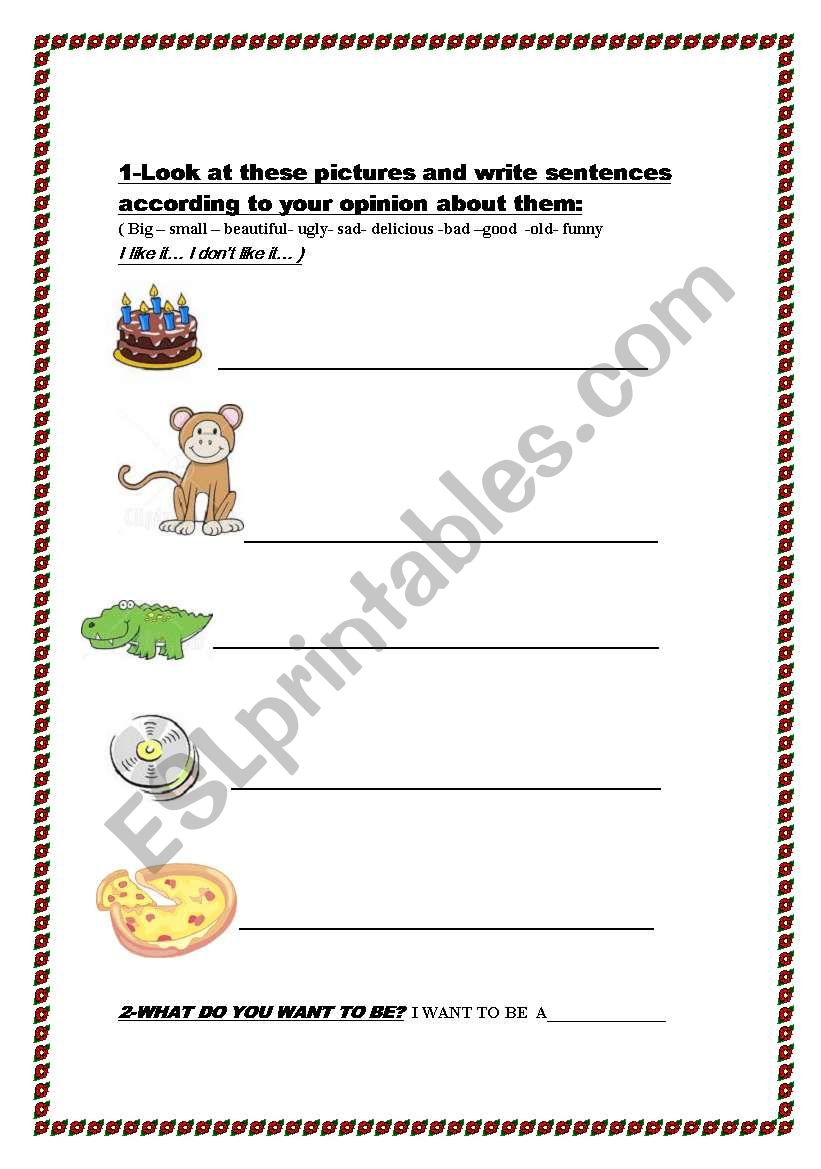 ENGLISH TEST worksheet