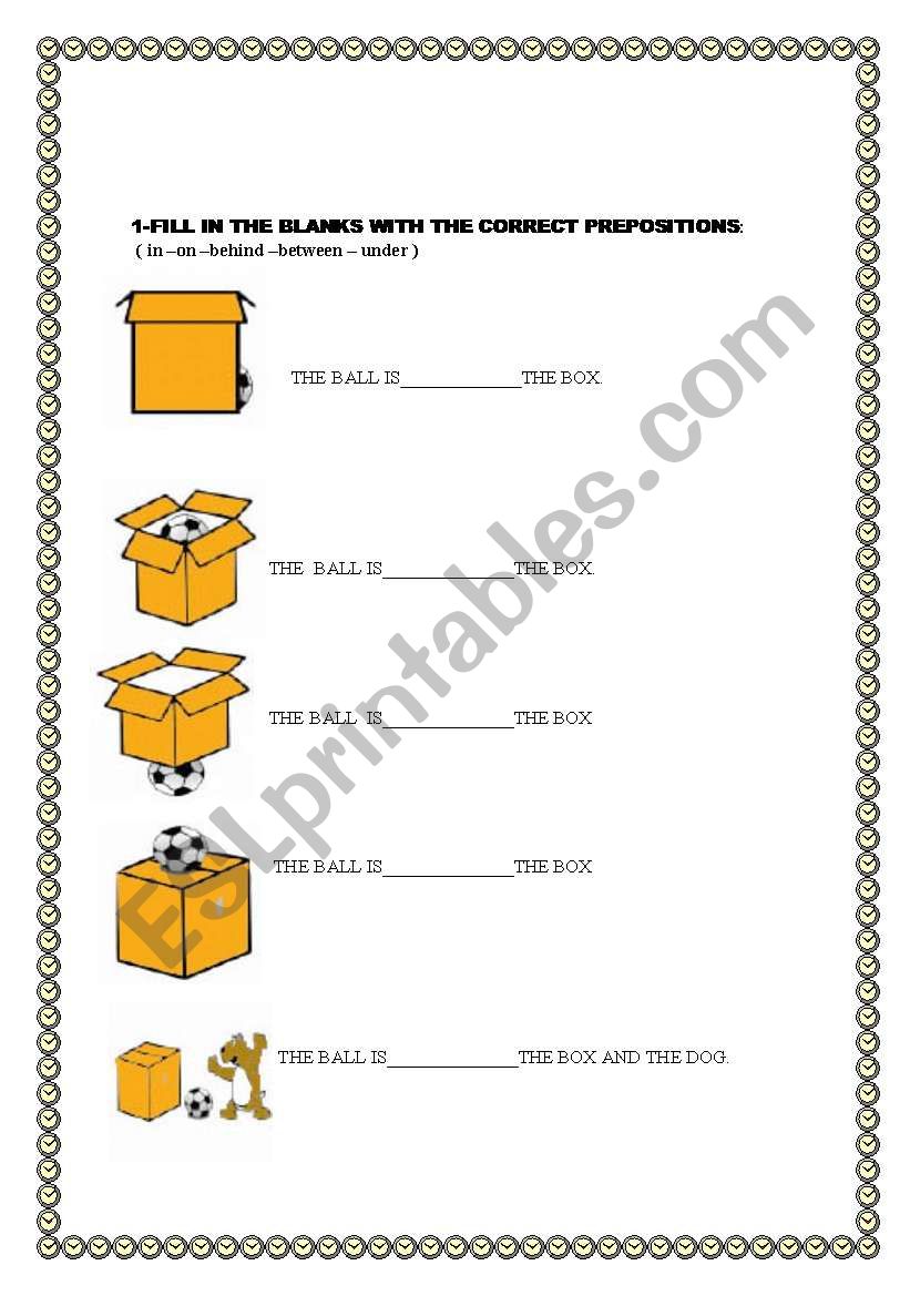 ENGLISH TEST worksheet