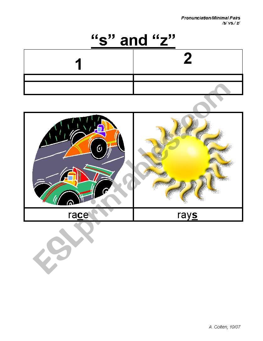 Minimal Pairs 