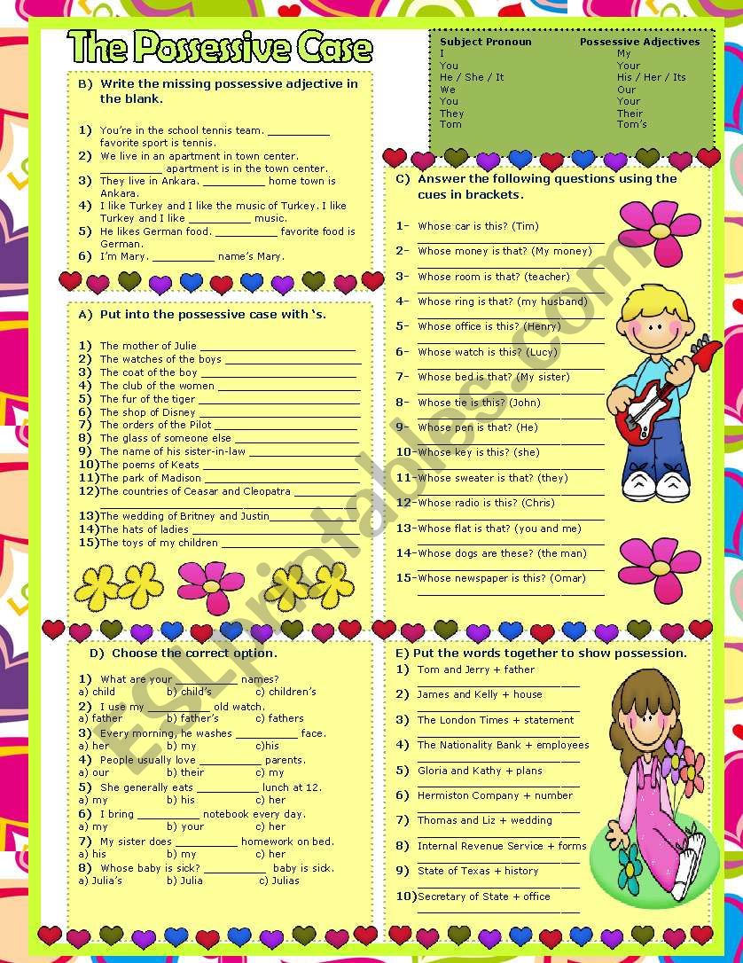 the-possessive-case-esl-worksheet-by-canankiran