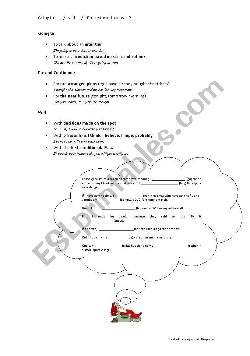 Future forms worksheet