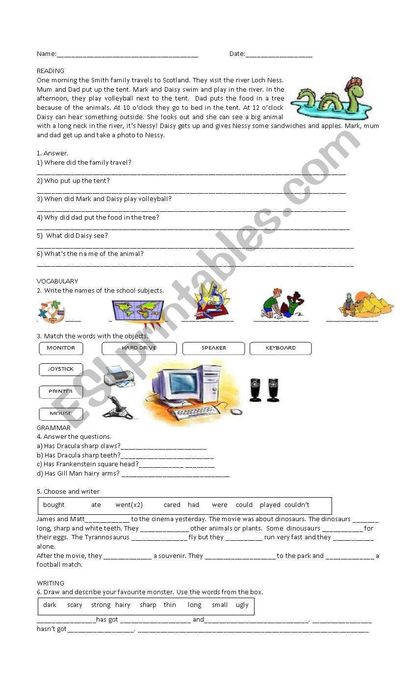 happy earth units 2 and 3 worksheet
