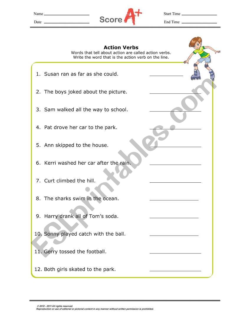 Word worksheet