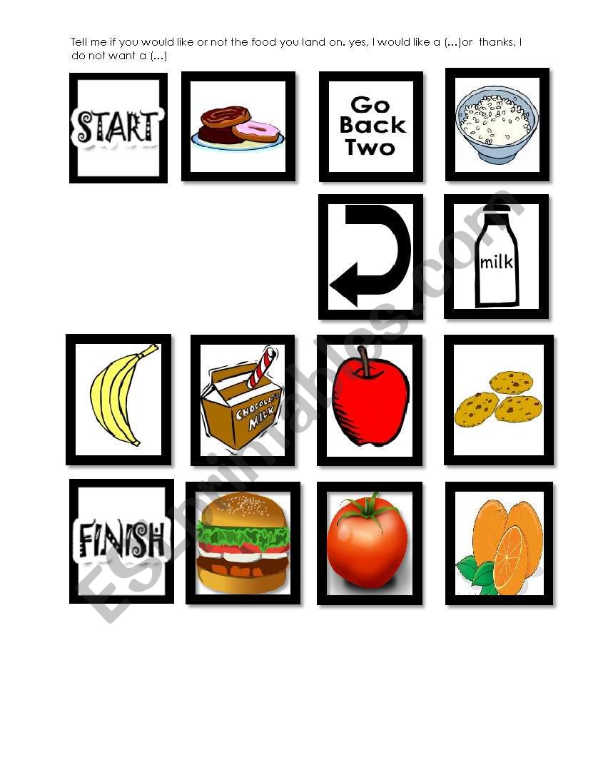 Dice game worksheet