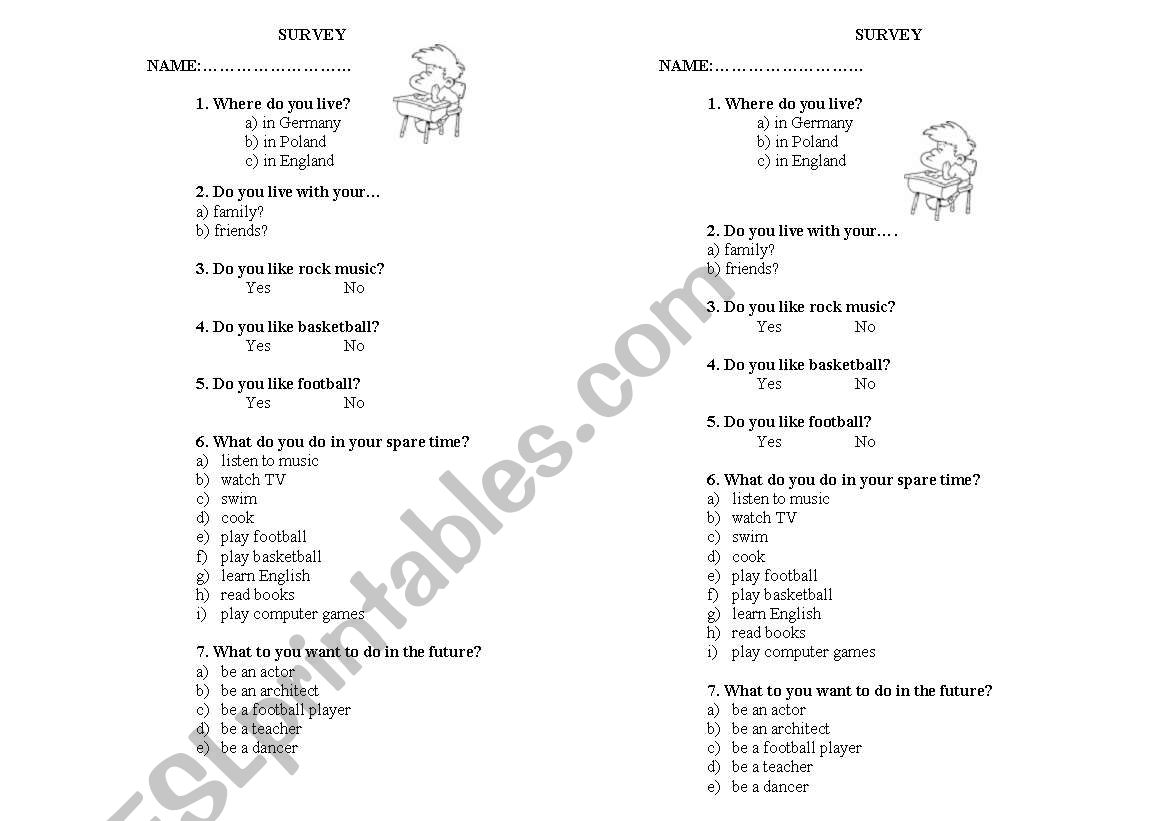 Present Simple - worksheet worksheet