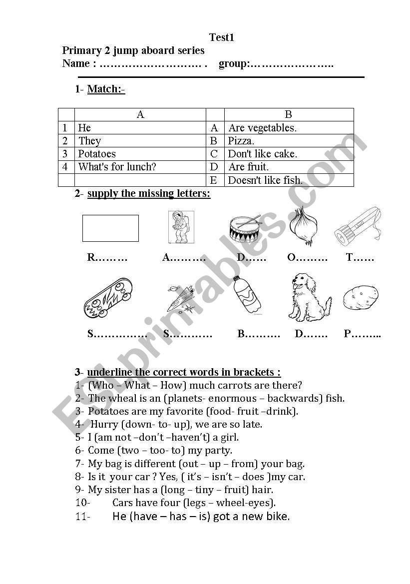 quiz for jump abroad 2  worksheet