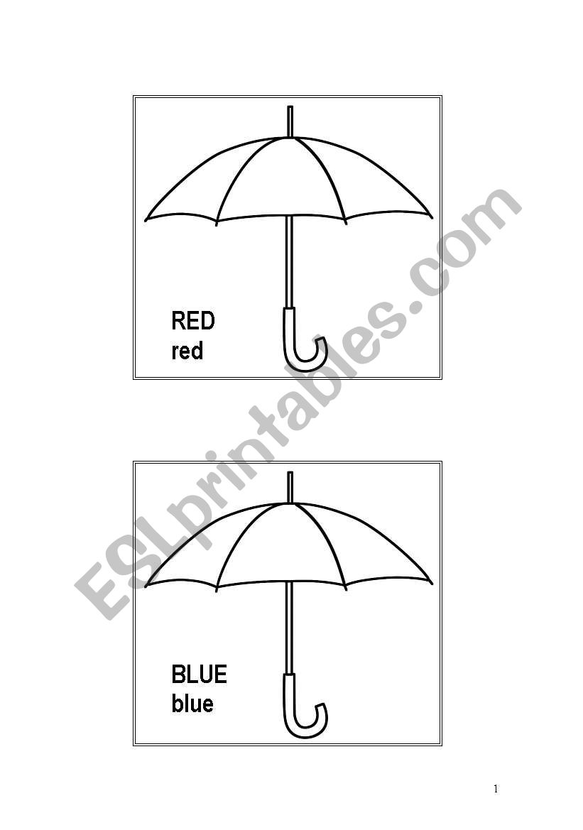 Colour And Learn worksheet