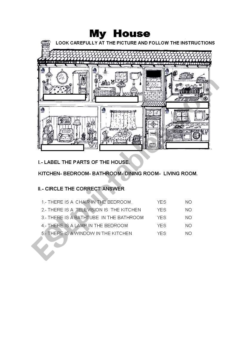 House worksheet