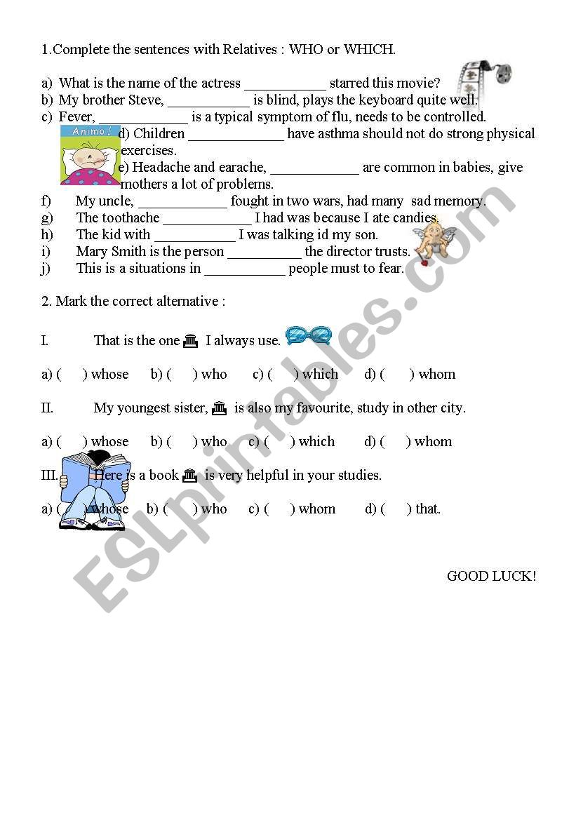 Test worksheet