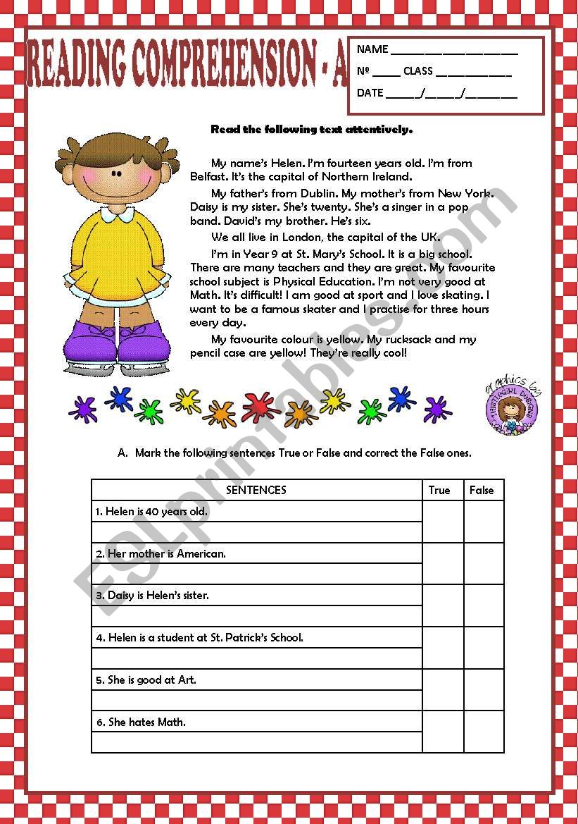 reading-comprehension-a-beginners-key-esl-worksheet-by-macomabi