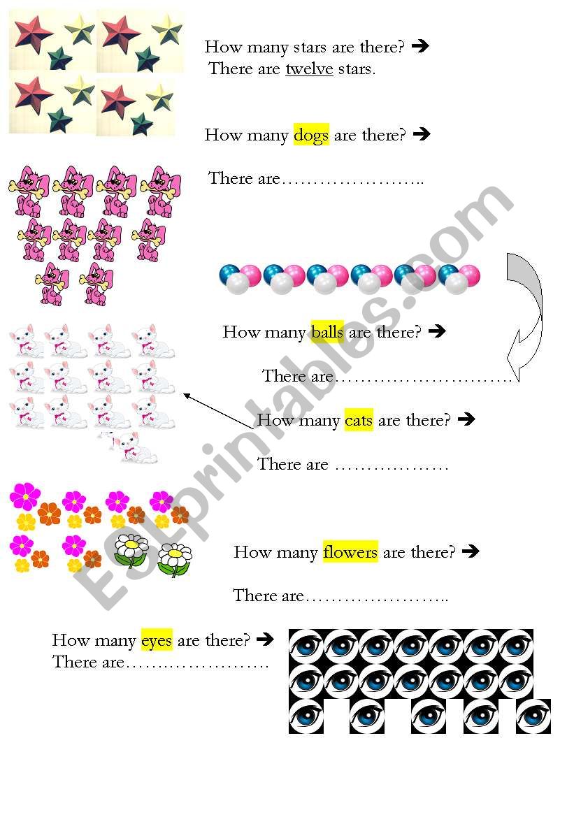    counting  worksheet