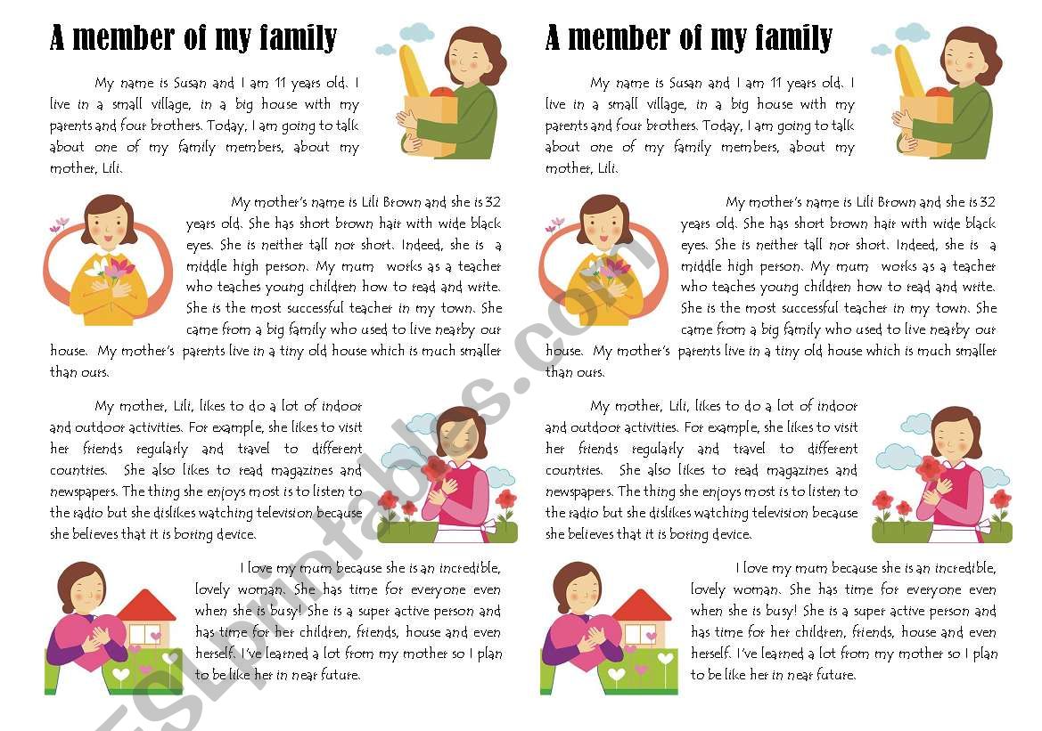 family tree worksheet