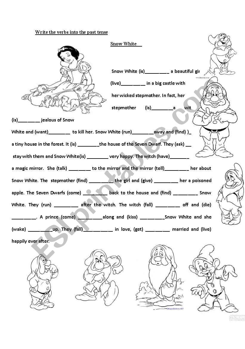 simple past worksheet