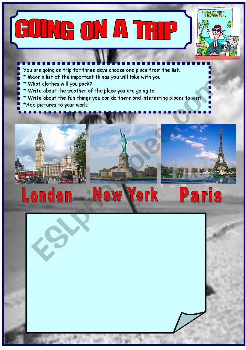 Around the world  worksheet