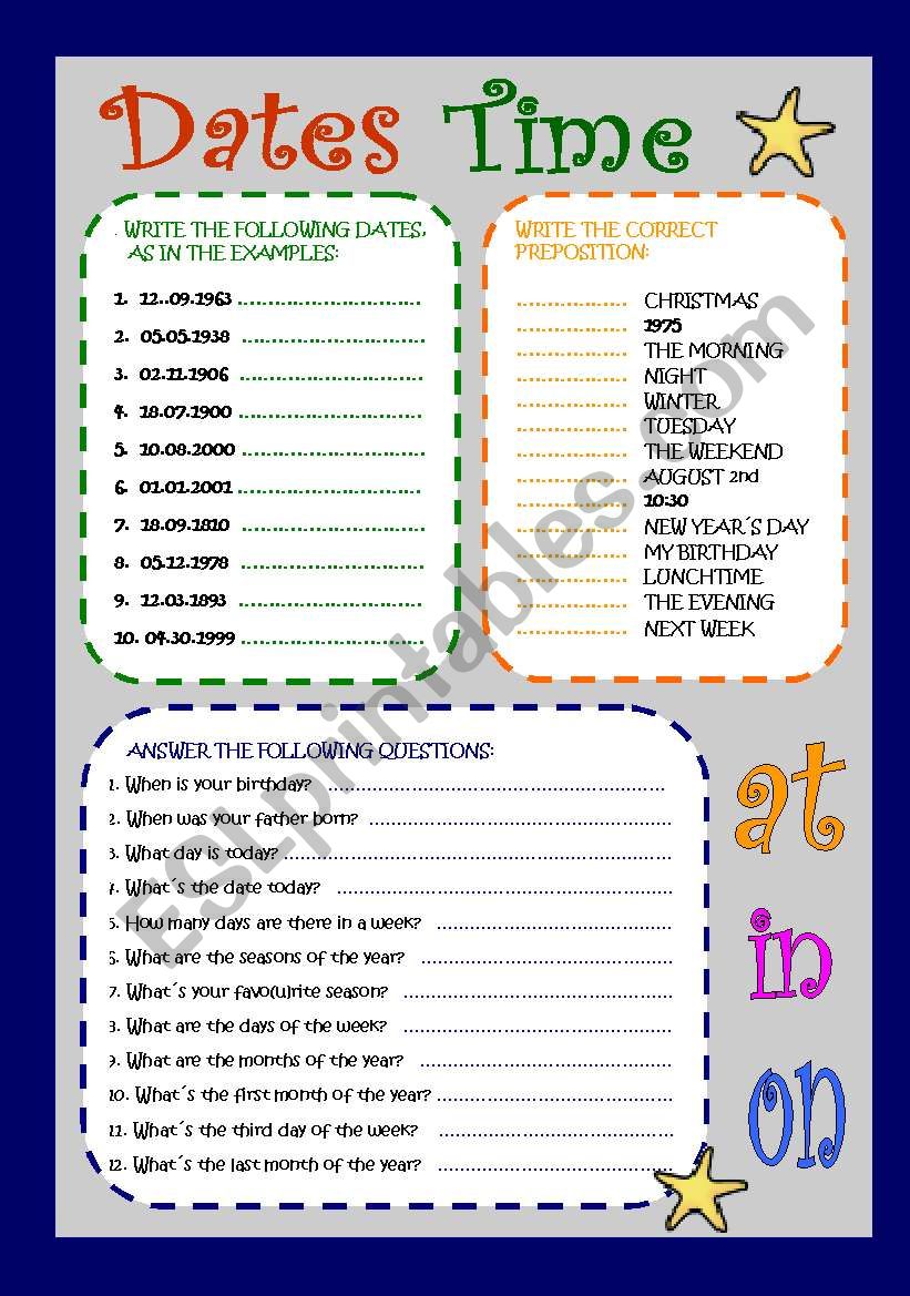 time-dates-esl-worksheet-by-rachelnoval