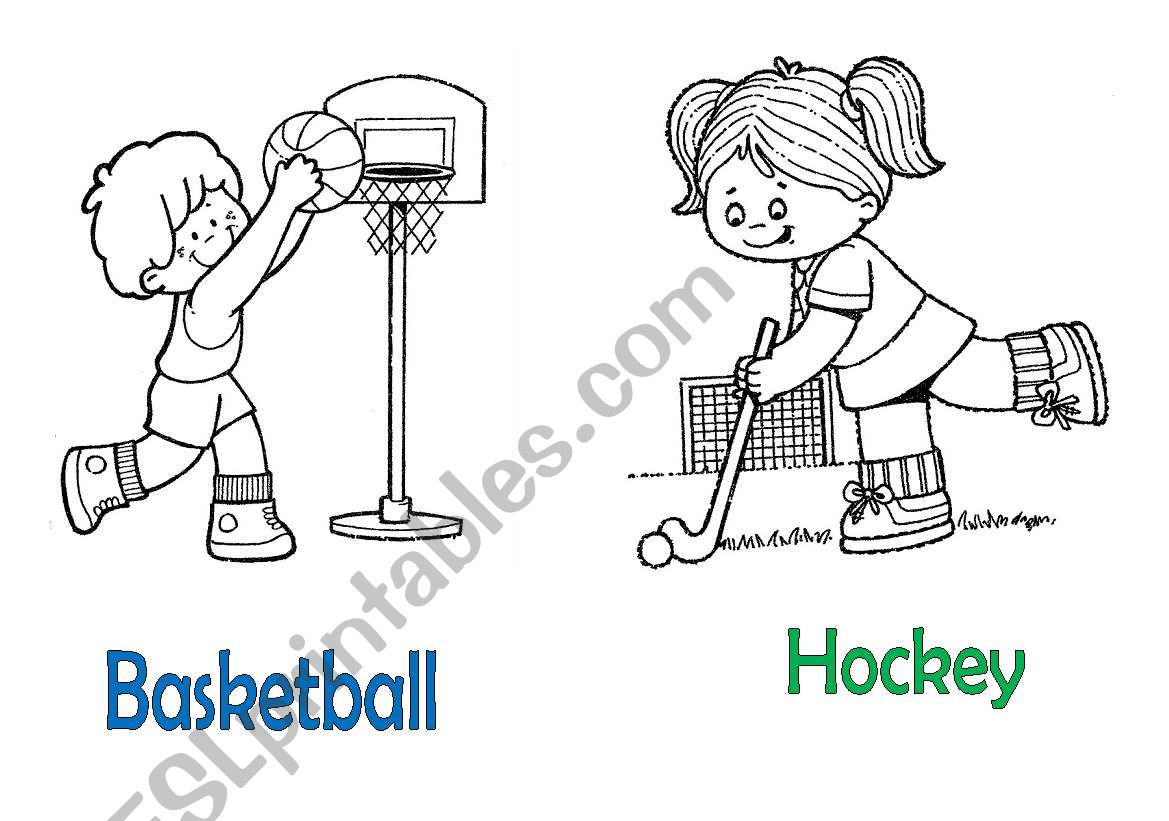 SPORTS FLASHCARDS 3 worksheet