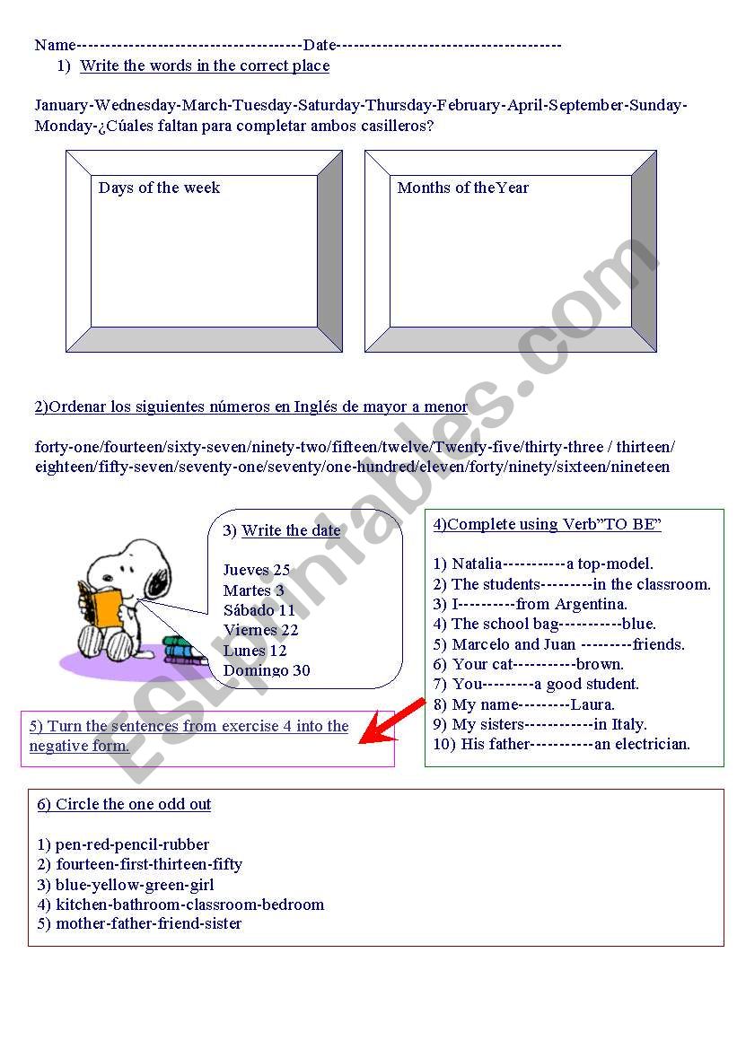 Verb To Be -Wh questions(1st. and 2nd. part)