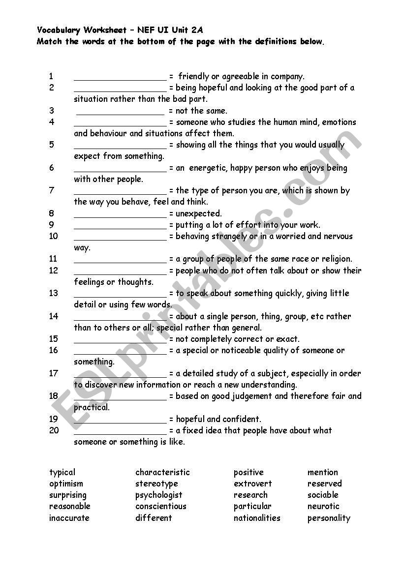 vocabulary-match-new-english-file-upper-intermediate-esl-worksheet-by-nicola5052