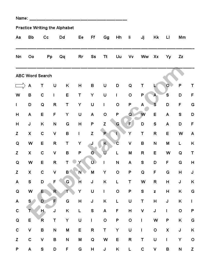 abc finding worksheet