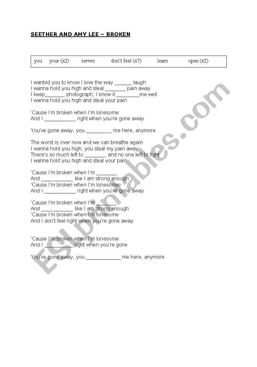 listening worksheet worksheet