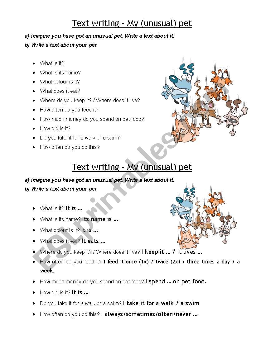 Pets  worksheet