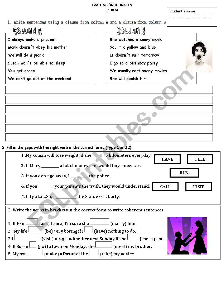 conditional 0 1 2 (2 part) worksheet