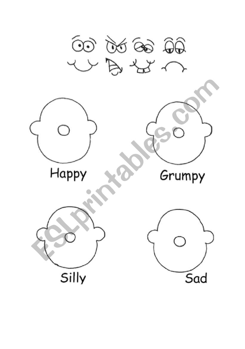 face worksheet