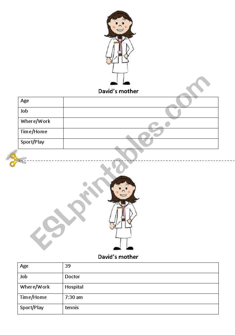 Asking and answering questions (2 sets)