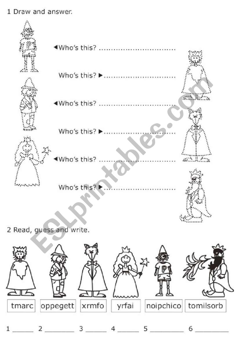 PINOCCHIO - 2/3 worksheet