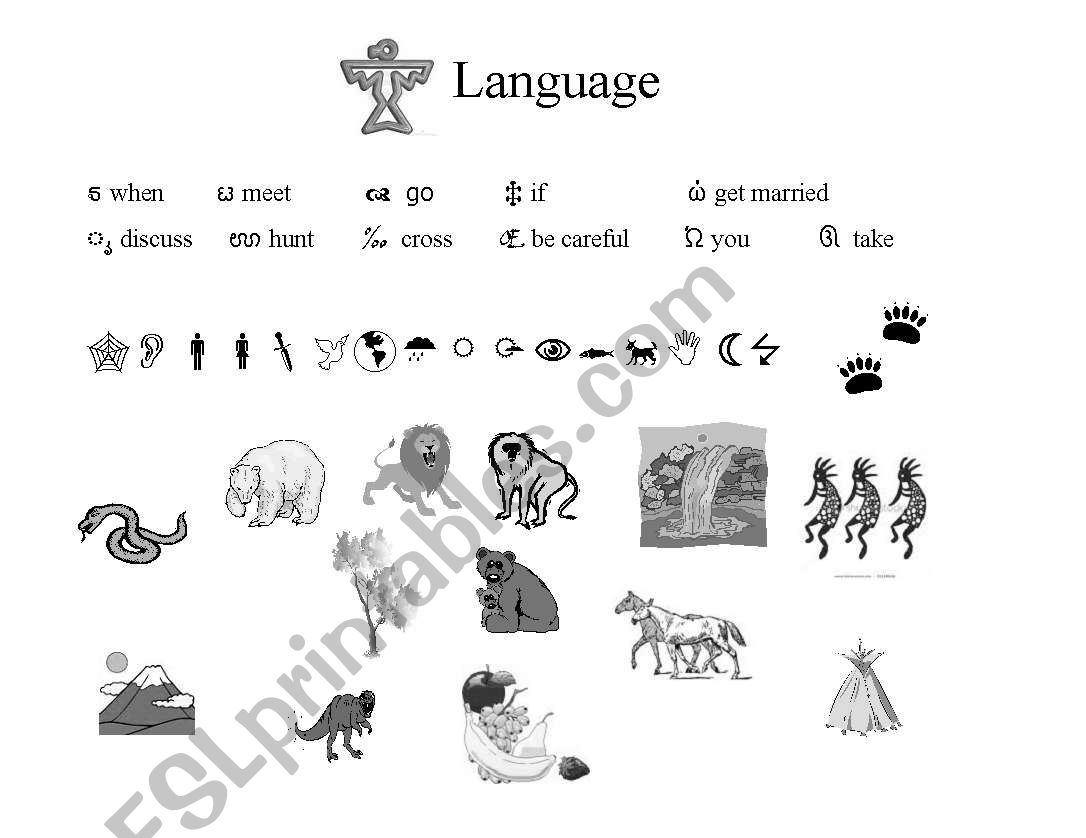 Eagle Tribe worksheet