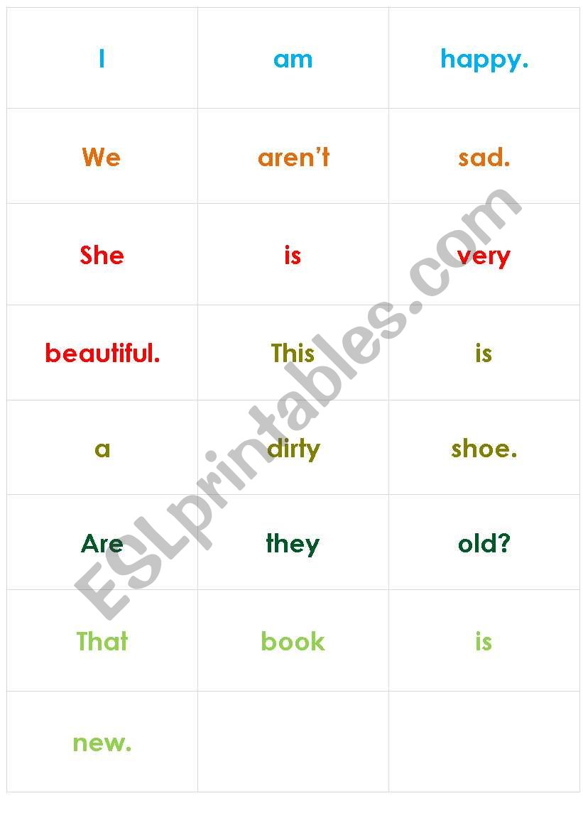 Order the sentences - ACTIVE PLAY :)