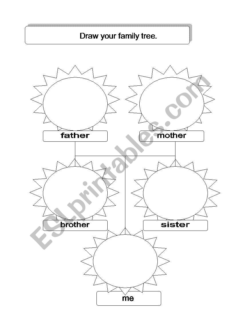 family tree worksheet